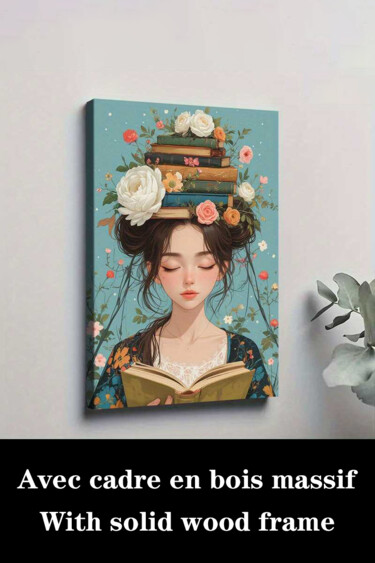 Εκτυπώσεις & Χαρακτικά με τίτλο "Motivational Quote…" από 江华 梁, Αυθεντικά έργα τέχνης, Ψεκασμός μελάνης Τοποθετήθηκε στο Ξύλ…