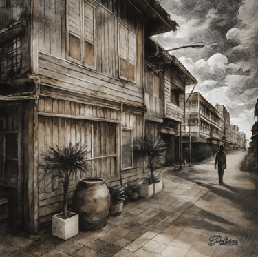 印花与版画 标题为“The Last Witness  […” 由Patrick John Bennett (Patrice), 原创艺术品, 数码摄影