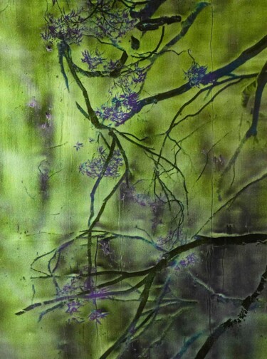 绘画 标题为“Tafelbild 4178” 由Volker W. Hamann, 原创艺术品, 颜料 安装在木板上