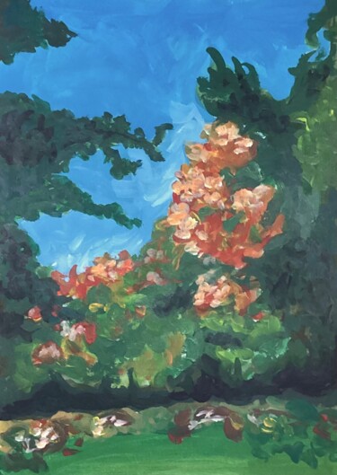 绘画 标题为“"der Übergang"” 由Sonjatabea, 原创艺术品, 水粉