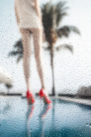 Fotografie getiteld "Rainy Days #10" door Craig Parker, Origineel Kunstwerk, Digitale fotografie Gemonteerd op Frame voor ho…