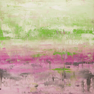 Pintura intitulada "Modern Industrial 28" por Hilary Winfield, Obras de arte originais, Acrílico Montado em Armação em madei…