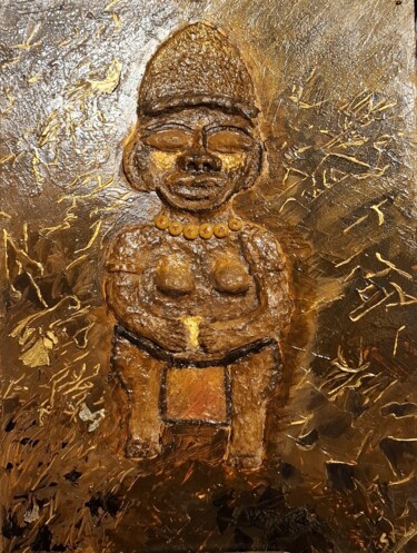 "AKANA" başlıklı Tablo Séverine Bazin (SBM Style Art) tarafından, Orijinal sanat, Akrilik