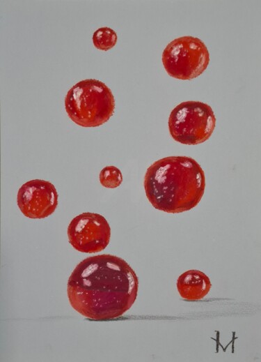 "Pastel balloons" başlıklı Resim Nadya Vi tarafından, Orijinal sanat, Pastel