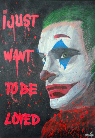 "ARTHUR" başlıklı Tablo Cochise 76 tarafından, Orijinal sanat, Zamklı boya