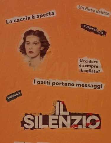 "la jeune fille et l…" başlıklı Kolaj Afesinta tarafından, Orijinal sanat, Zamklı boya