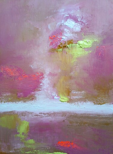 Schilderij getiteld "No. 928" door Meike Van Riel, Origineel Kunstwerk, Acryl