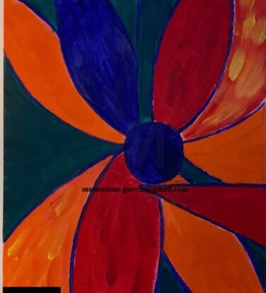 Painting titled "260 T PEINTURE ACRY…" by Maxime Guerin, Original Artwork, Acrylic