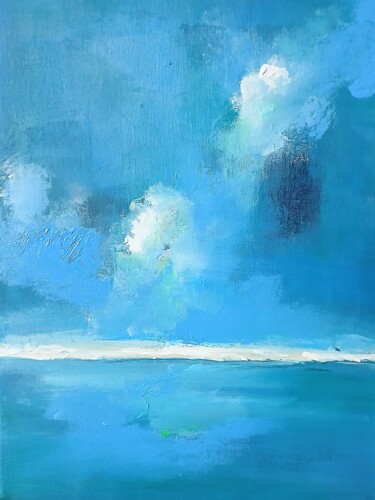 Schilderij getiteld "No. 929" door Meike Van Riel, Origineel Kunstwerk, Acryl