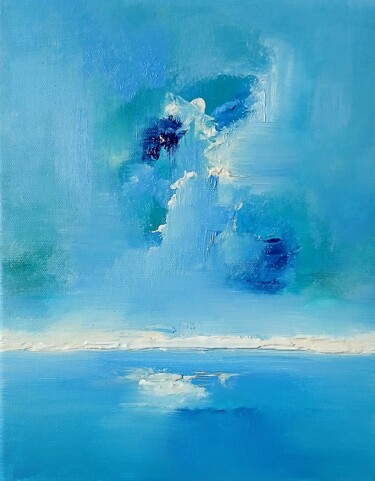 Schilderij getiteld "No. 931" door Meike Van Riel, Origineel Kunstwerk, Acryl