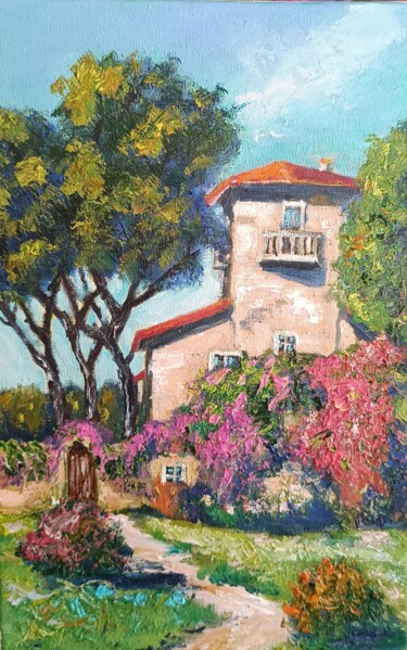 Peinture intitulée "Mediterranean Morni…" par Vitalii Bondarenko (ViBond), Œuvre d'art originale, Huile