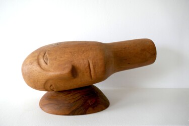 "Tender memories" başlıklı Heykel Liquette-Gorbach tarafından, Orijinal sanat, Ahşap