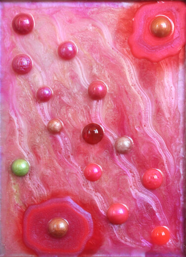 绘画 标题为“Bubbles in the Flow…” 由Andrey Berlogov, 原创艺术品, 树脂