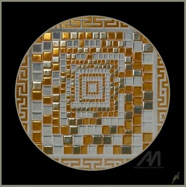 Digitale Kunst mit dem Titel "VARIATION "970"" von Christa Kloß, Original-Kunstwerk, 3D Modellierung