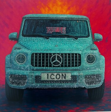 Rzeźba zatytułowany „ICON Tiffany” autorstwa Mys Arts, Oryginalna praca, Malarstwo cyfrowe