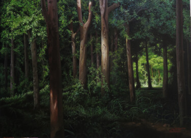 "À l'intérieur de la…" başlıklı Tablo Heriberto Cuadrado Cogollo tarafından, Orijinal sanat, Petrol