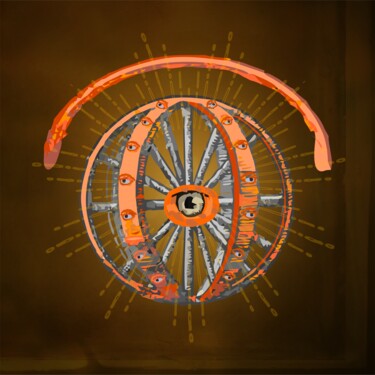 Digital Arts titled "misterio final 6" by Ojolo, Original Artwork, Digital Painting