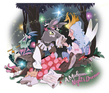 "A Midsummer Night's…" başlıklı Dijital Sanat Van Evan Fuller tarafından, Orijinal sanat, Dijital Resim