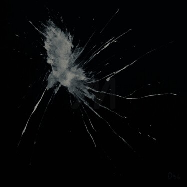 Digital Arts titled "White Fractal" by Ds 26, Original Artwork, Digital Painting