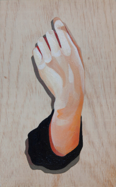 Peinture intitulée "Knock knock" par Young Park, Œuvre d'art originale, Acrylique