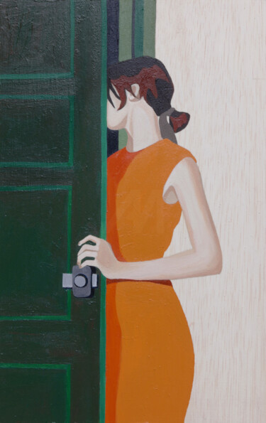 Peinture intitulée "To the room of truth" par Young Park, Œuvre d'art originale, Acrylique