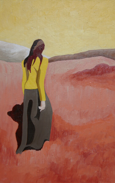 "nightwalker" başlıklı Tablo Young Park tarafından, Orijinal sanat, Akrilik