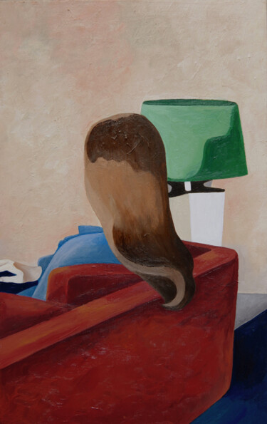 Peinture intitulée "hidden face" par Young Park, Œuvre d'art originale, Acrylique