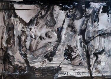 "Gray 'n Wild Milqua…" başlıklı Tablo Milto Sideris tarafından, Orijinal sanat, Akrilik