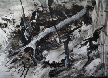 "Gray 'n Wild Milqua…" başlıklı Tablo Milto Sideris tarafından, Orijinal sanat, Akrilik