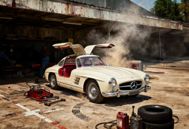 Gullwing's Soul: A Classic Car Awakens