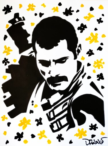 Painting titled "Forever ( Freddie M…" by Dr. Love, Original Artwork, Acrylic