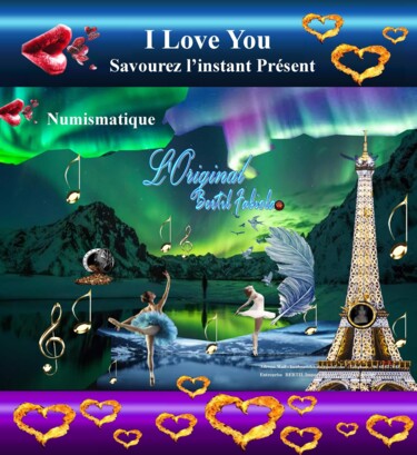 Digital Arts titled "Savourez l’instant…" by Marie Fabiola Bertil, Original Artwork, Digital Photography Mounted on Cardboard