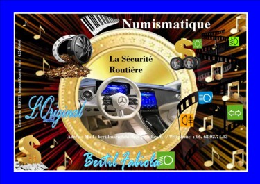 Grafika cyfrowa / sztuka generowana cyfrowo zatytułowany „Numismatique la Lég…” autorstwa Marie Fabiola Bertil, Oryginalna p…