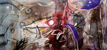 Peinture intitulée "Intensia 3" par Karel Stoop, Œuvre d'art originale, Huile Monté sur Châssis en bois