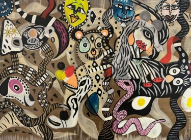 "Garden of Love" başlıklı Tablo Canan Sahin tarafından, Orijinal sanat, Akrilik