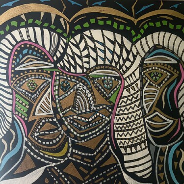 "Lost Memories" başlıklı Tablo Canan Sahin tarafından, Orijinal sanat, Akrilik