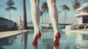 Fotografie mit dem Titel "Rainy Days #13" von Craig Parker, Original-Kunstwerk, Digitale Fotografie Auf Keilrahmen aus Holz…