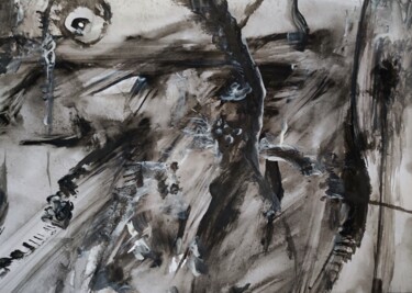 "Gray 'n Wild Milqua…" başlıklı Tablo Milto Sideris tarafından, Orijinal sanat, Akrilik