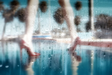 Fotografie mit dem Titel "Rainy Days #16" von Craig Parker, Original-Kunstwerk, Digitale Fotografie Auf Keilrahmen aus Holz…