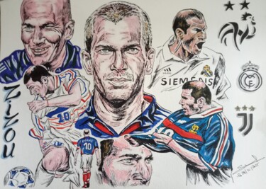 绘画 标题为“Illustration du foo…” 由Gilles Staub (LeCrayonAgile), 原创艺术品, 水彩