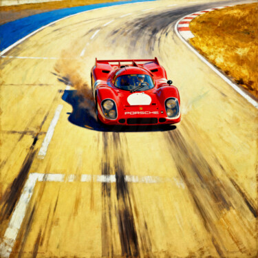 Legendary Porsche 917 Racing Art