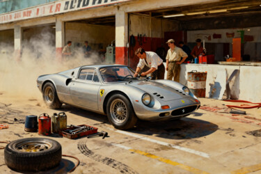 A Moment in Motion: Ferrari GTB Dino
