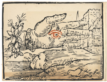 Arte digital titulada "misterio visual 7 -…" por Ojolo, Obra de arte original, Pintura Digital