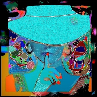 Digitale Kunst mit dem Titel "VARIATION "972"" von Christa Kloß, Original-Kunstwerk, 2D digitale Arbeit