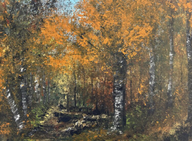 Malerei mit dem Titel "The Brilliance of t…" von Nsfreesoul, Original-Kunstwerk, Acryl Auf Keilrahmen aus Holz montiert