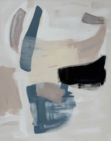 Peinture intitulée "Dreams in the Mist" par Katrita, Œuvre d'art originale, Acrylique Monté sur Châssis en bois