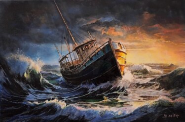 VEDETTE AU COUCHER DE SOLEIL