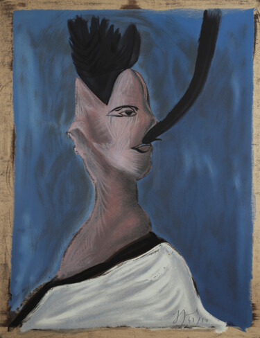 Obrazy i ryciny zatytułowany „Sans titre II” autorstwa Gérard Garouste, Oryginalna praca, Litografia