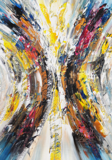 Pintura titulada "Nature Adventure S 5" por Peter Nottrott, Obra de arte original, Acrílico