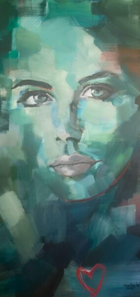 Картина под названием "Reaching the abyss" - Marittie- Martha Agnes (Id Name) De Villiers, Подлинное произведение искусства,…